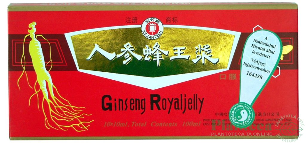 Ginseng Royal Jelly 10fl Dr Chen Patika Pret 25 4 Lei Planteea