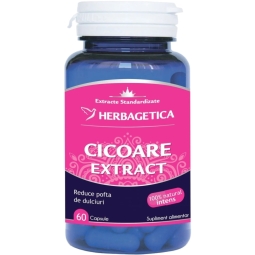 Cicoare extract 60cps - HERBAGETICA
