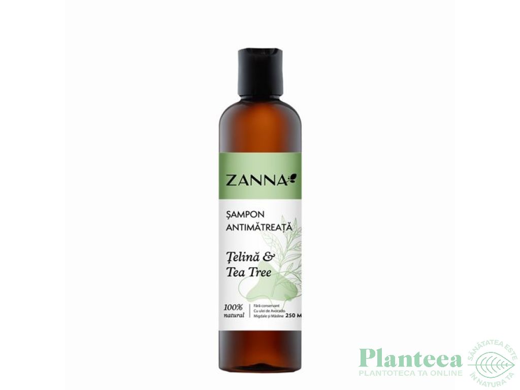 Sampon AntiMatreata telina & tea tree 100% natural 250ml - ZANNA