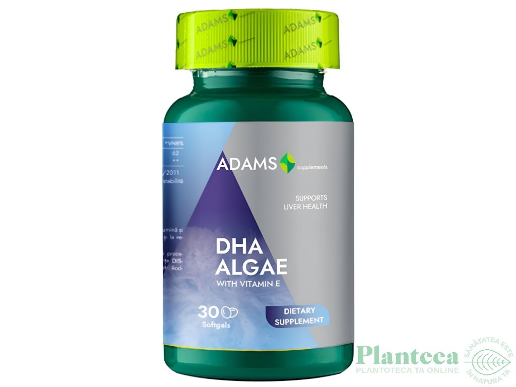 DHA algae 200mg 30cps - ADAMS SUPPLEMENTS