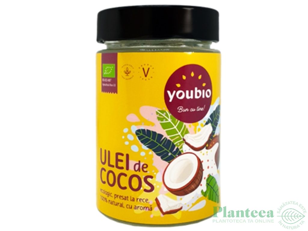 Ulei cocos eco 330ml - YOUBIO