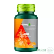 Pachet Vitamina E 400mg naturala 2x30cps - ADAMS SUPPLEMENTS