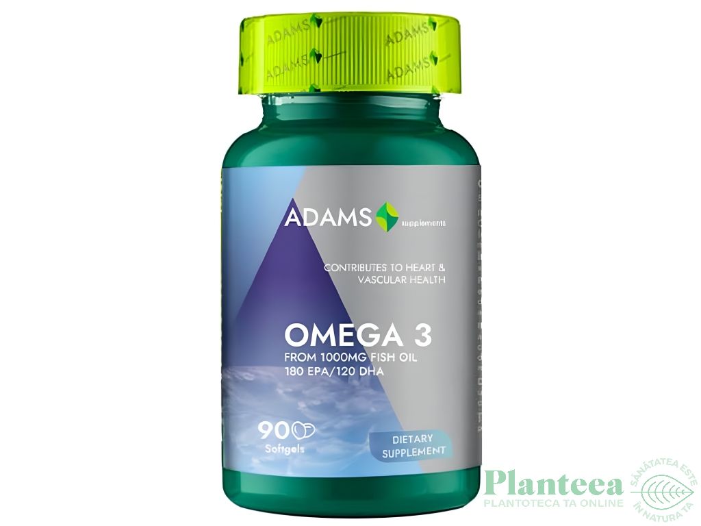 Omega3 1000mg 90cps - ADAMS SUPPLEMENTS