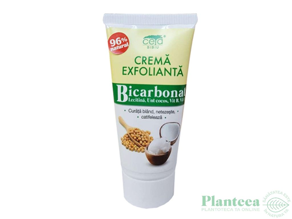 Crema exfolianta bicarbonat 50ml - CETA SIBIU