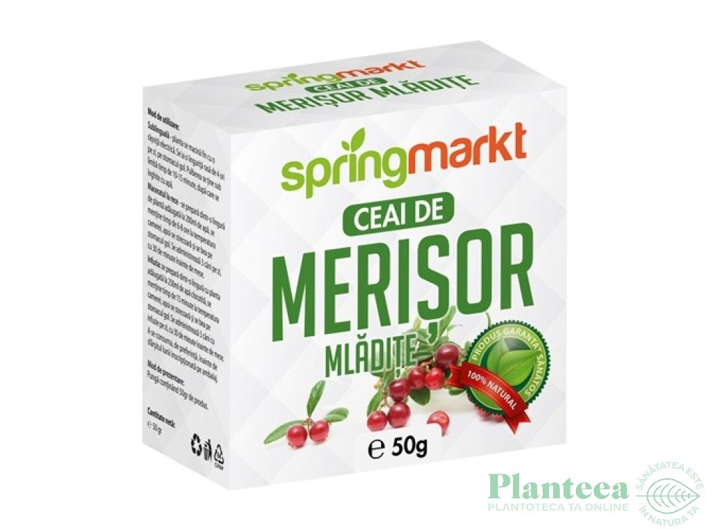 Ceai merisor mladite 50g - SPRINGMARKT