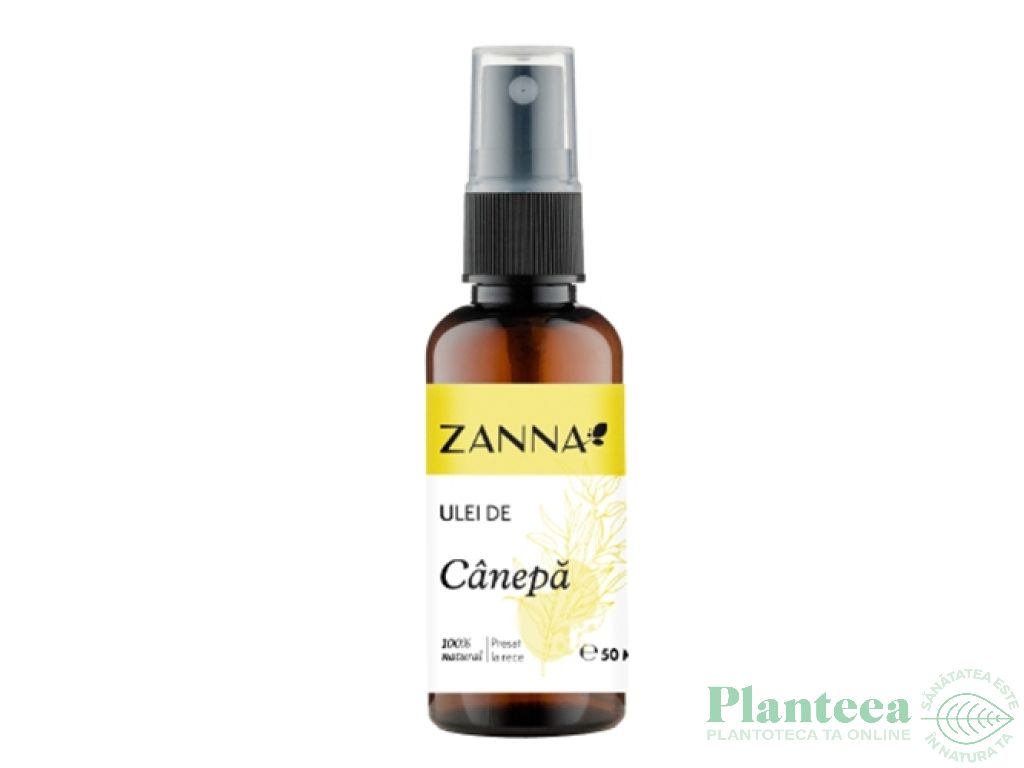 Ulei canepa spray 50ml - ZANNA