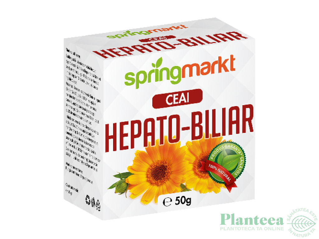 Ceai HepatoBiliar 50g - SPRINGMARKT