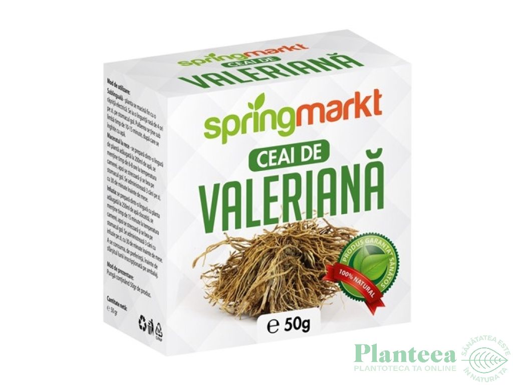 Ceai valeriana 50g - SPRINGMARKT