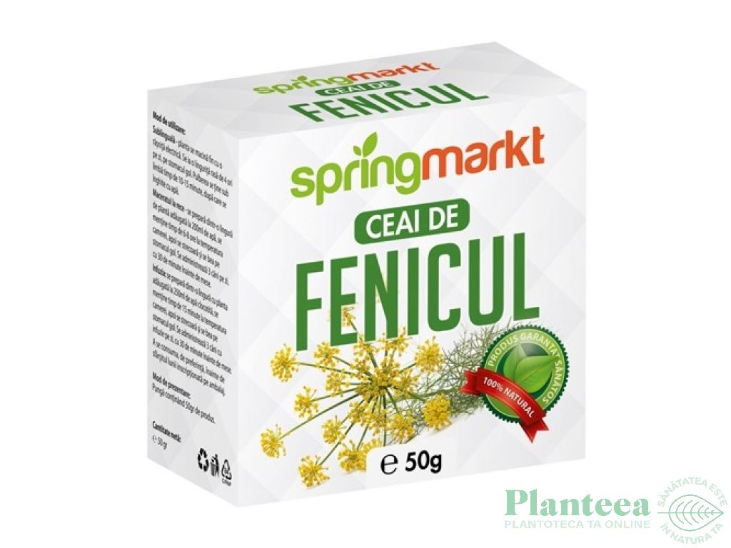 Ceai fenicul fructe 50g - SPRINGMARKT