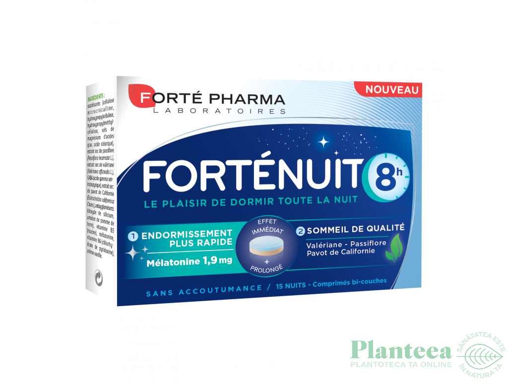 ForteNuit 8h 15cps - FORTE PHARMA