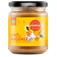 Unt migdale fara zahar fara sare eco 250g - YOUBIO