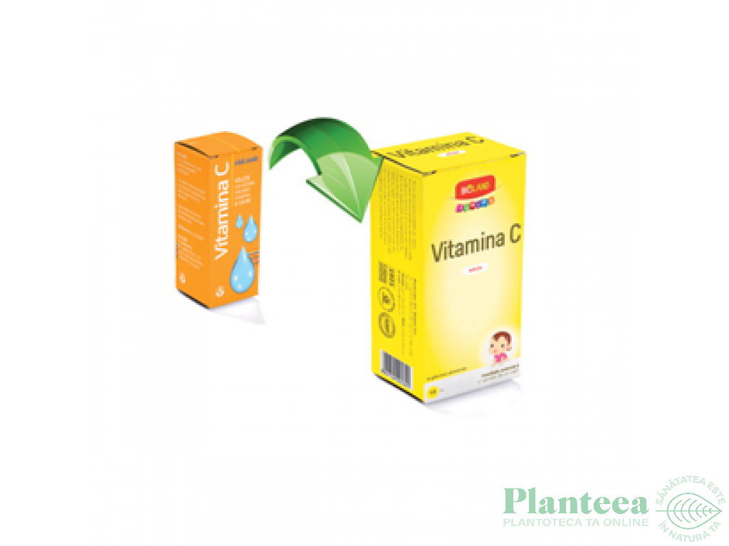 Vitamina C solutie junior 10ml - BIOLAND