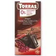 Ciocolata neagra 52%cacao piper roz scortisoara chilli fara zahar fara gluten 75g - TORRAS