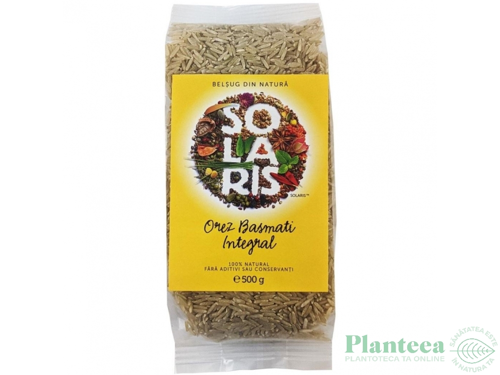 Orez basmati integral 500g - SOLARIS