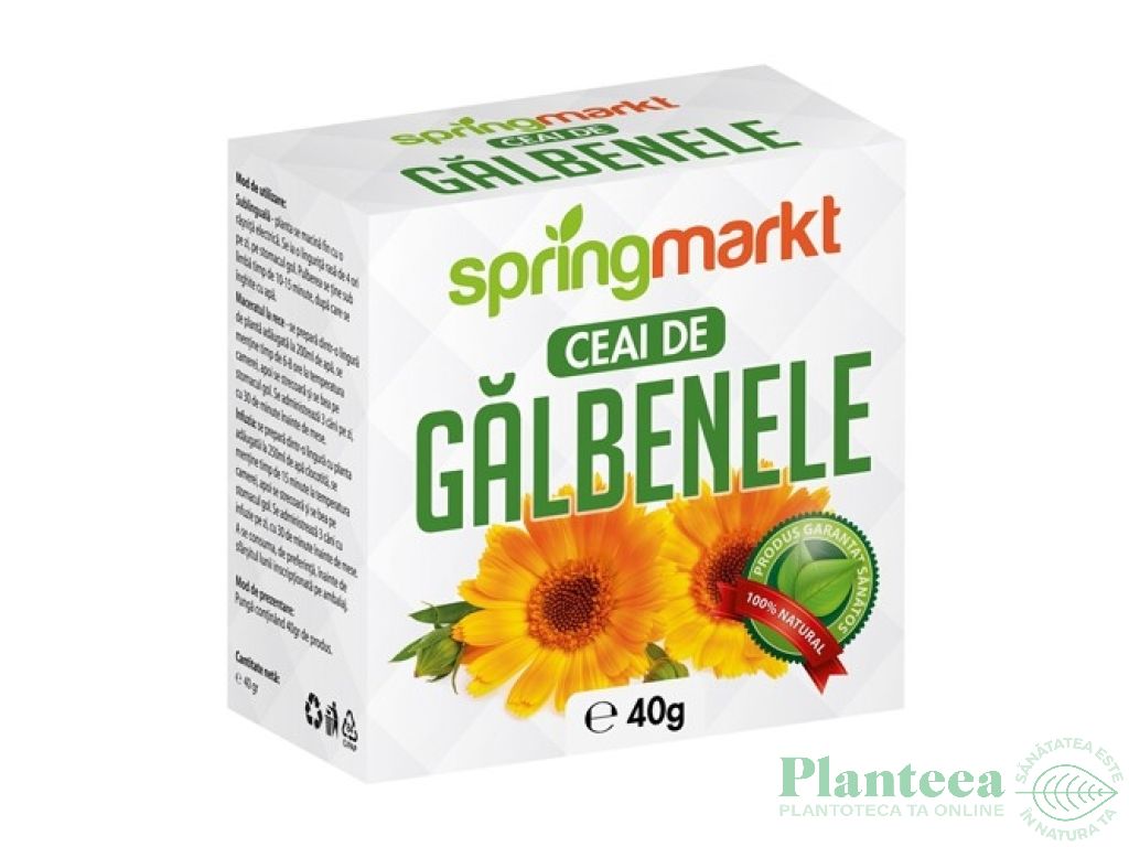 Ceai galbenele 40g - SPRINGMARKT