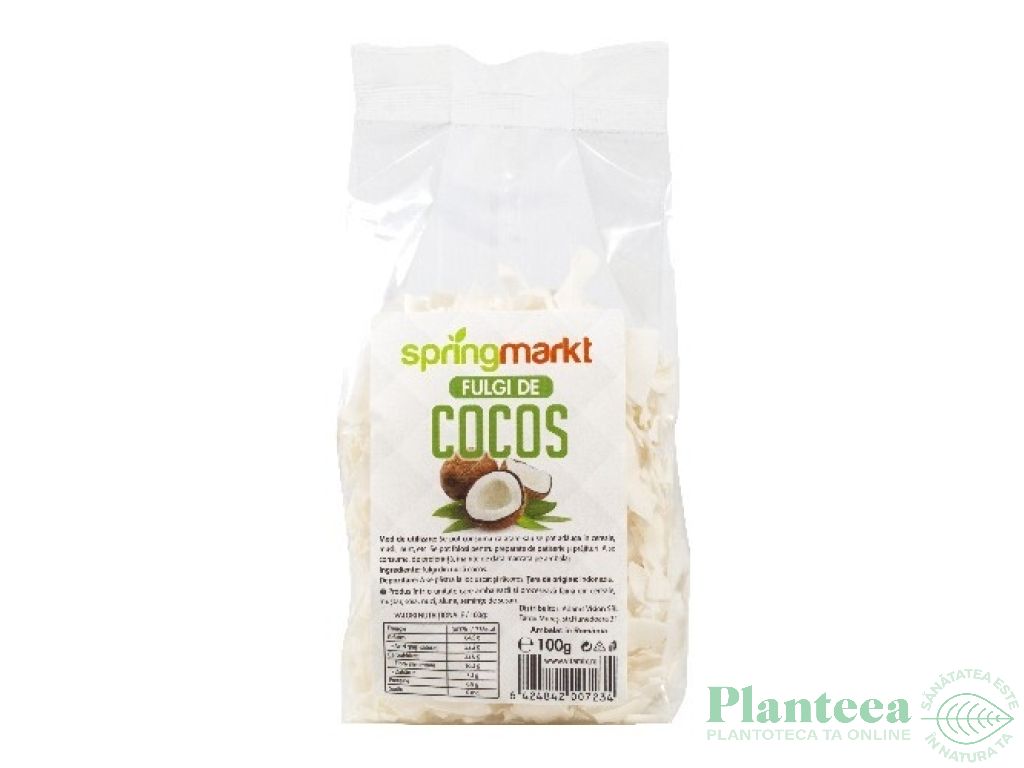 Cocos fulgi 100g - SPRINGMARKT