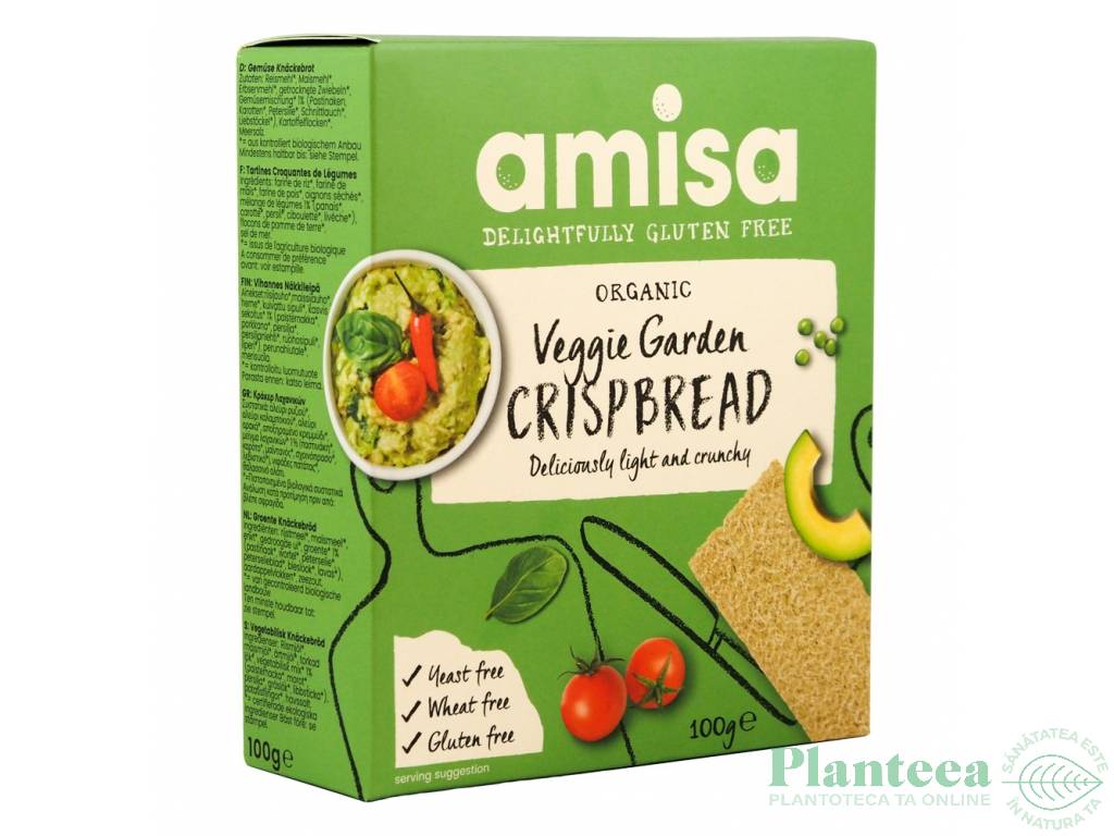 Painici crocante legume 100g - AMISA