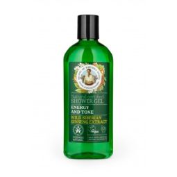 Gel dus energizant tonifiant ginseng siberian 260ml - GREEN AGAFIA