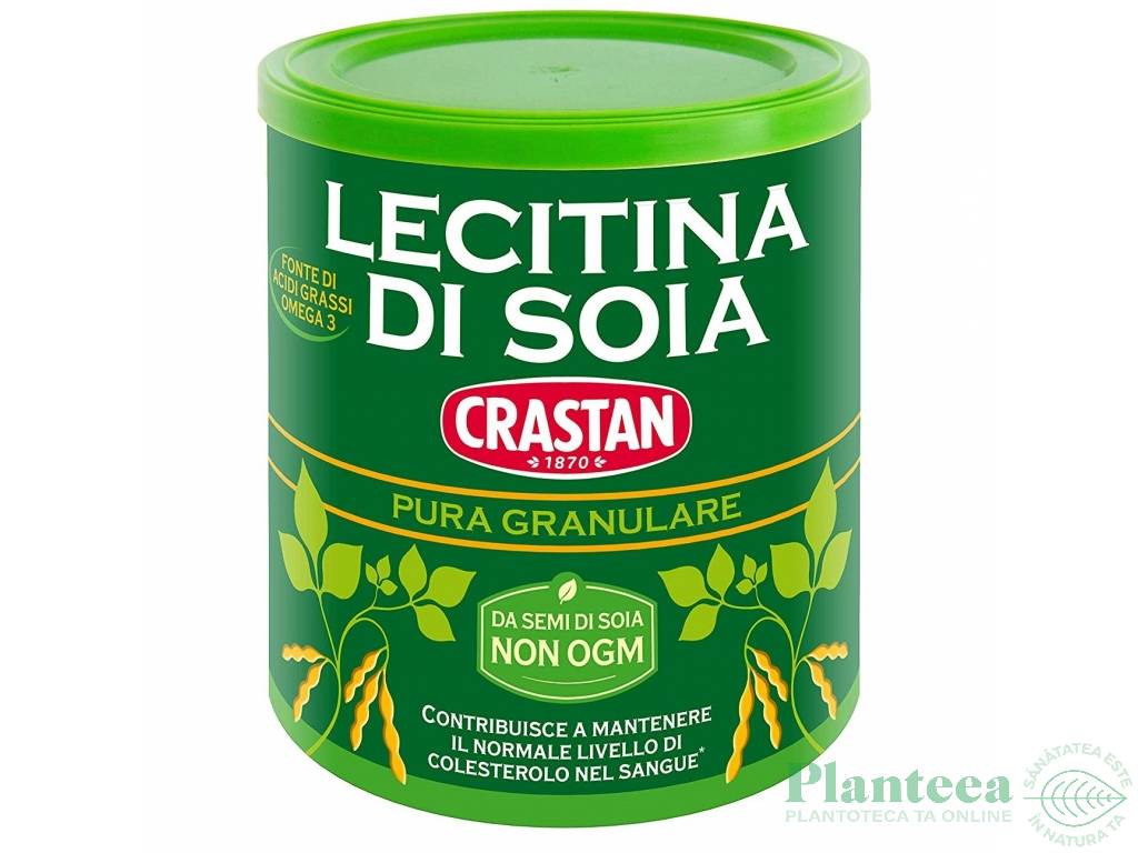 Lecitina soia granule 250g - CRASTAN