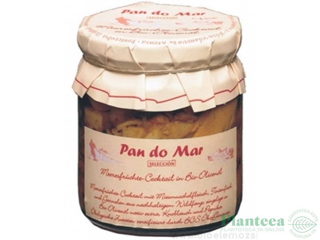 Cocktail fructe mare ulei masline eco 220g - PAN DO MAR
