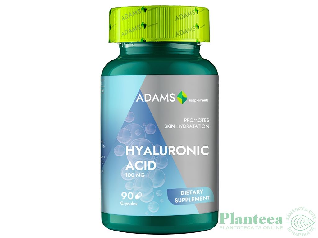 Acid hialuronic 100mg 90cps - ADAMS SUPPLEMENTS