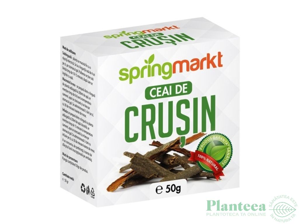 Ceai crusin scoarta 50g - SPRINGMARKT