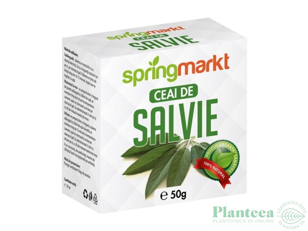 Ceai salvie 50g - SPRINGMARKT