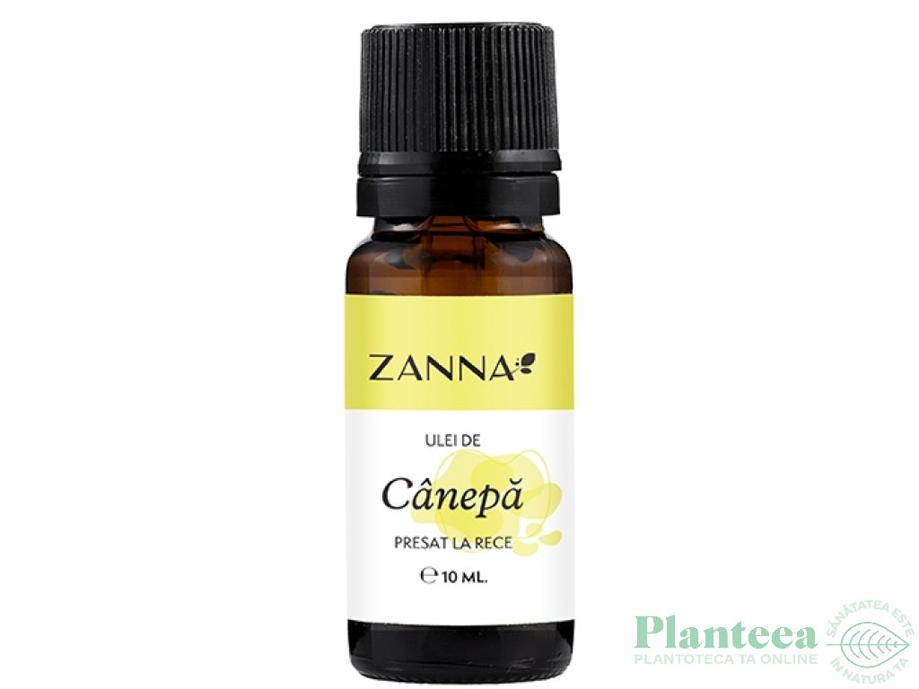 Ulei canepa 10ml - ZANNA