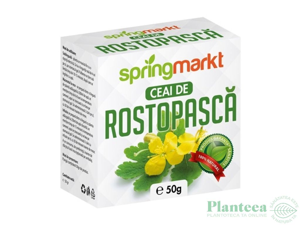 Ceai rostopasca 50g - SPRINGMARKT