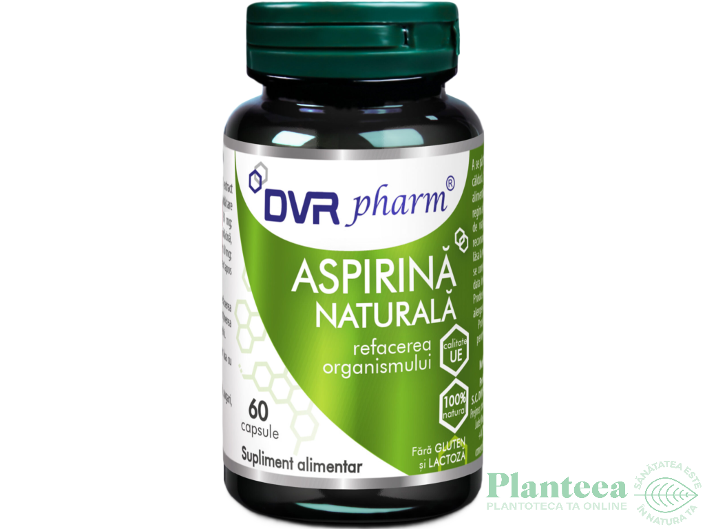 Aspirina naturala 60cps - DVR PHARM