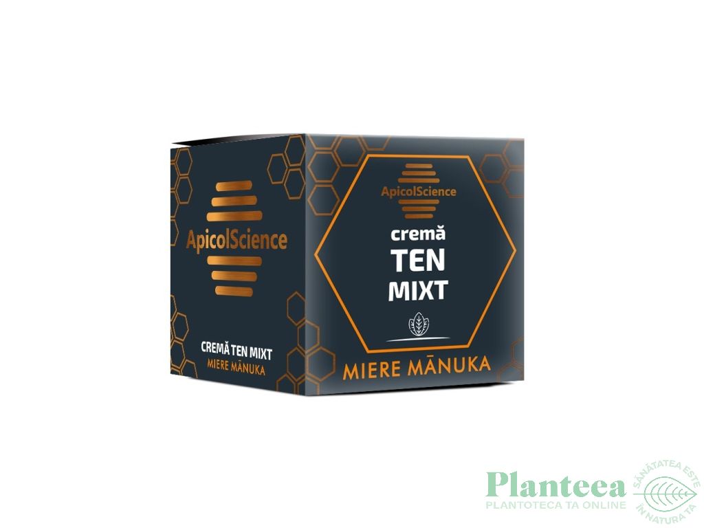 Crema ten mixt miere manuka 50ml - APICOL SCIENCE