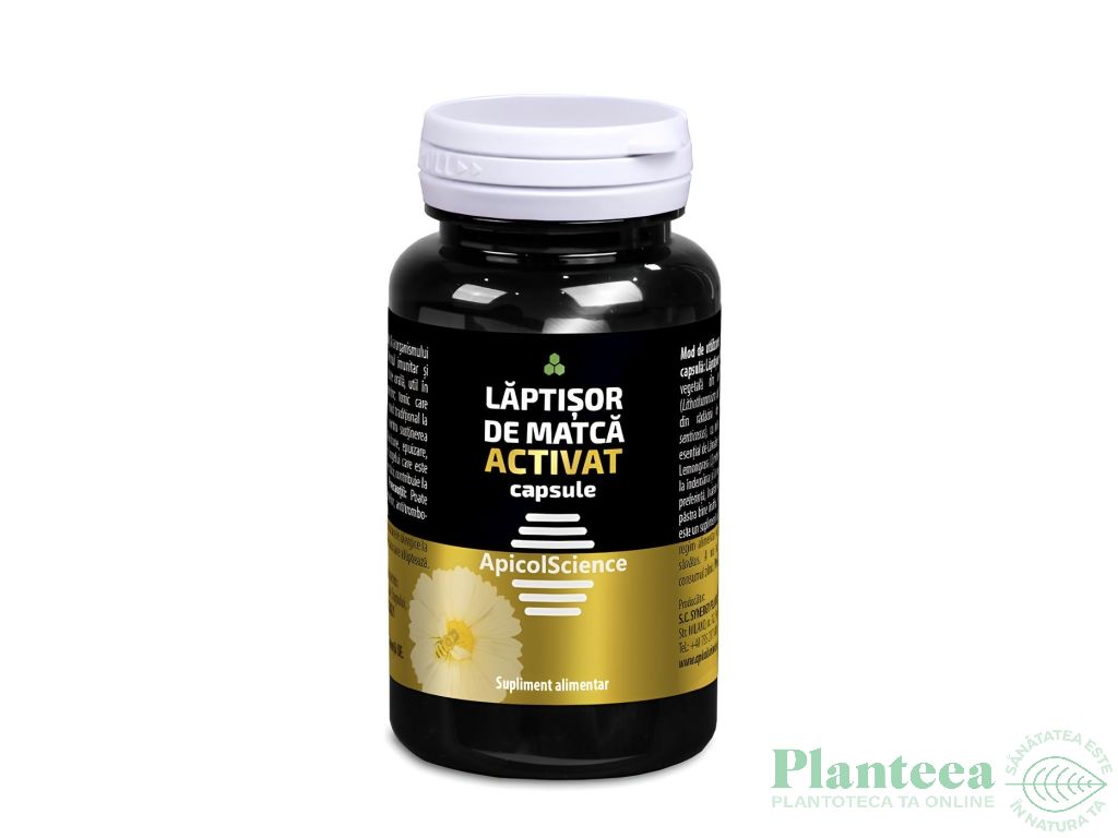 Laptisor matca activat 60cps - APICOL SCIENCE