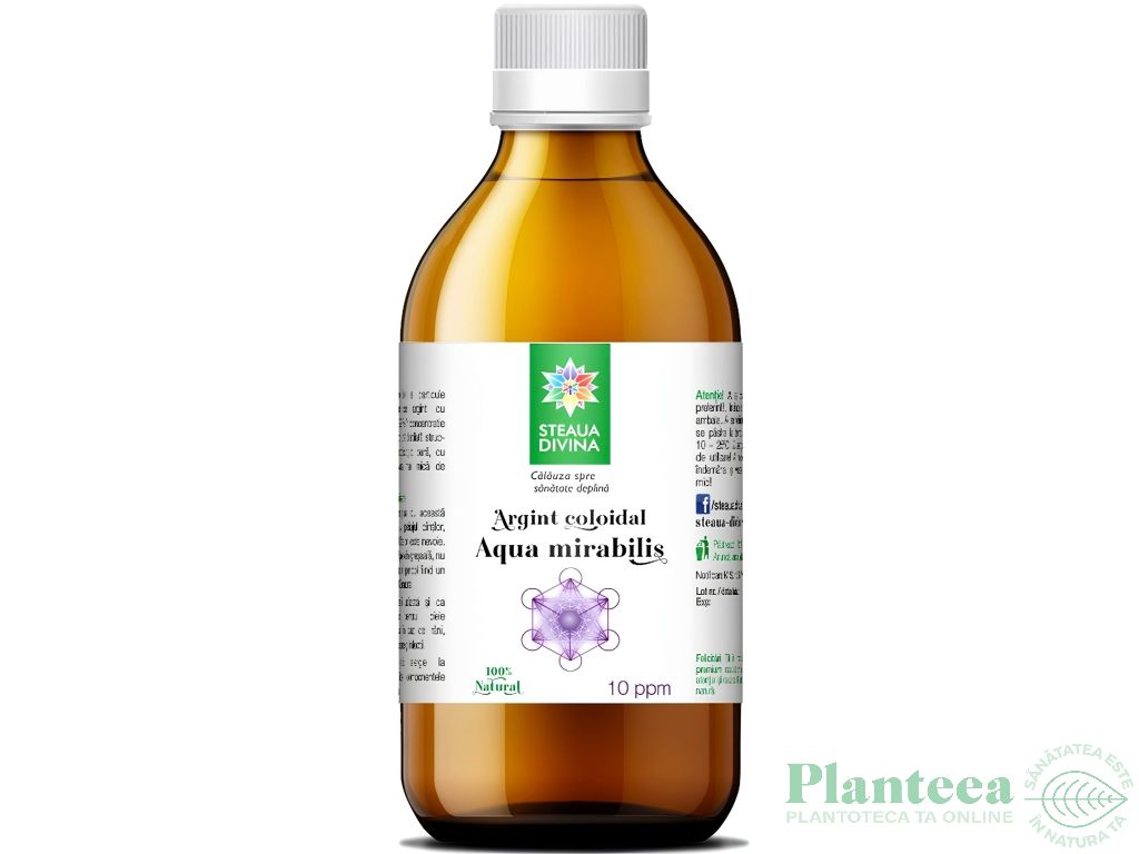 Argint coloidal 10ppm 200ml - SANTO RAPHAEL