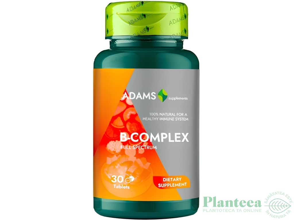 B Complex 30cp - ADAMS SUPPLEMENTS