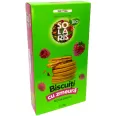 Biscuiti crema zmeura eco 175g - SOLARIS BIO