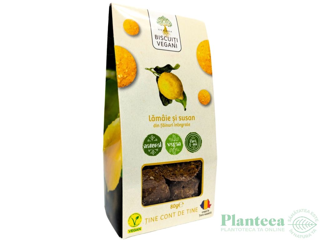 Biscuiti vegani integrali lamaie susan 80g - GOVINDA