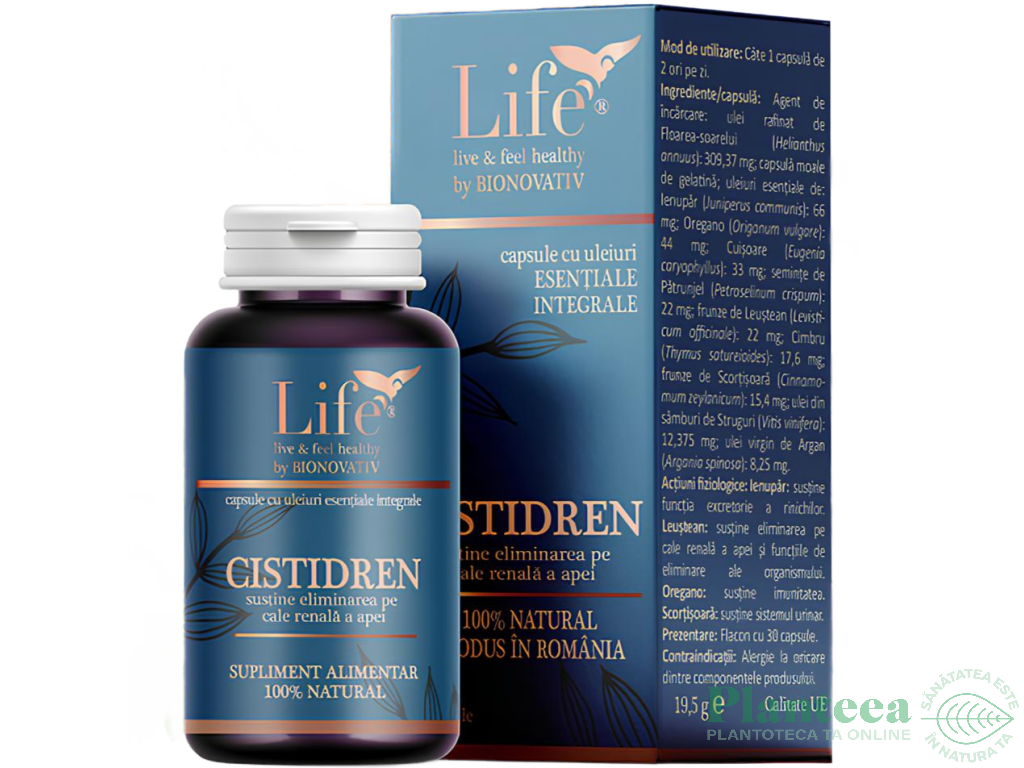 Capsule uleiuri esentiale integrale CistiDren 30cps - LIFE