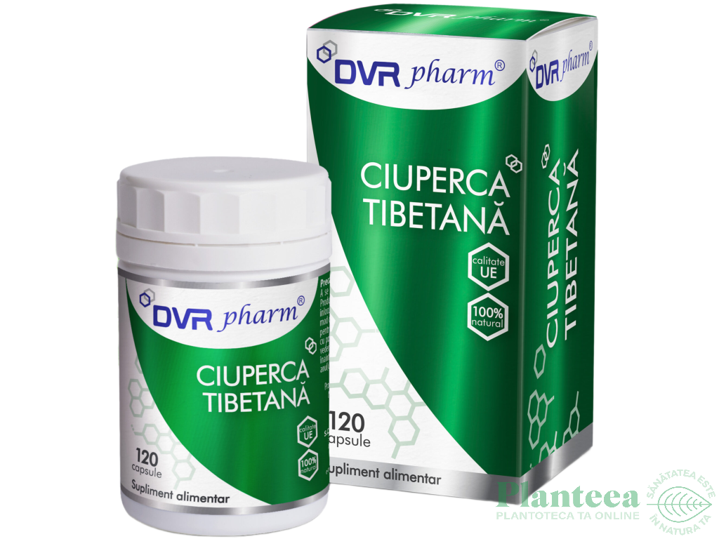 Ciuperca tibetana 120cps - DVR PHARM