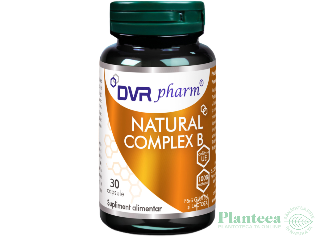 Complex B natural 1x30cps - DVR PHARM