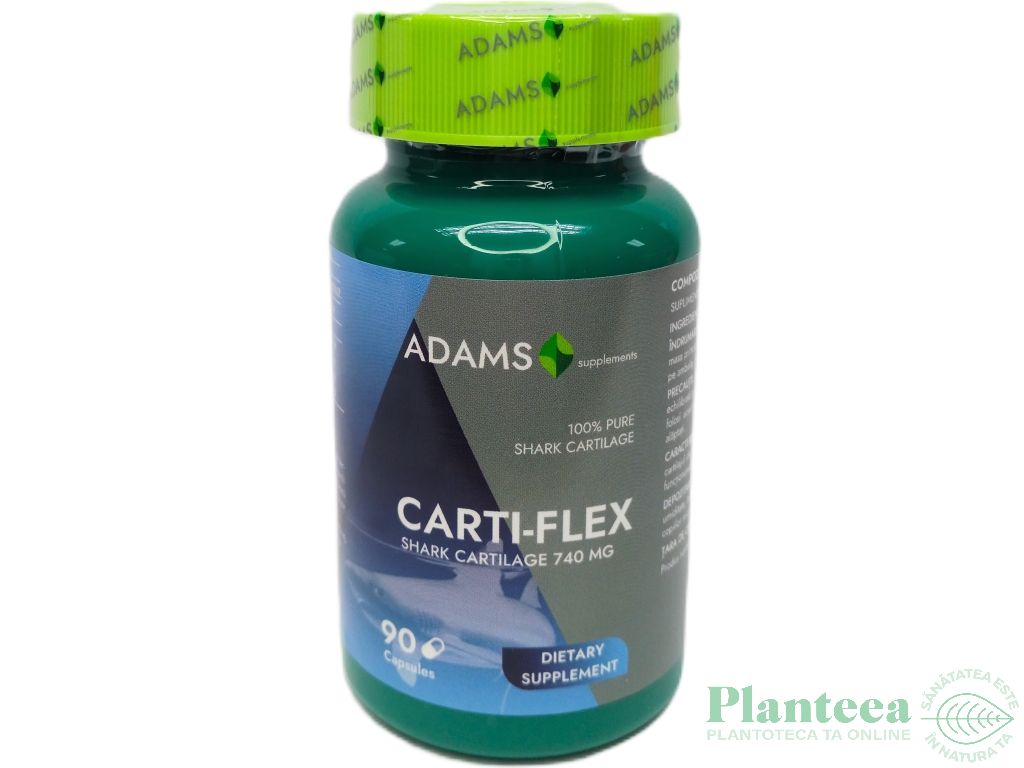 CartiFlex [Cartilaj rechin] 740mg 90cps - ADAMS SUPPLEMENTS