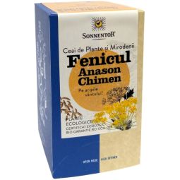 Ceai fenicul anason chimen eco 18dz - SONNENTOR