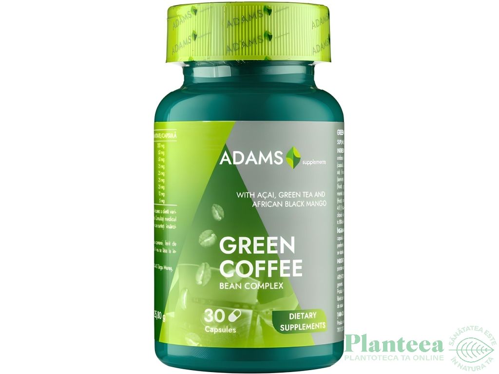 Green coffee complex 30cps - ADAMS SUPPLEMENTS