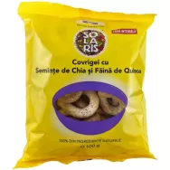 Covrigei integrali seminte chia quinoa 100g - SOLARIS