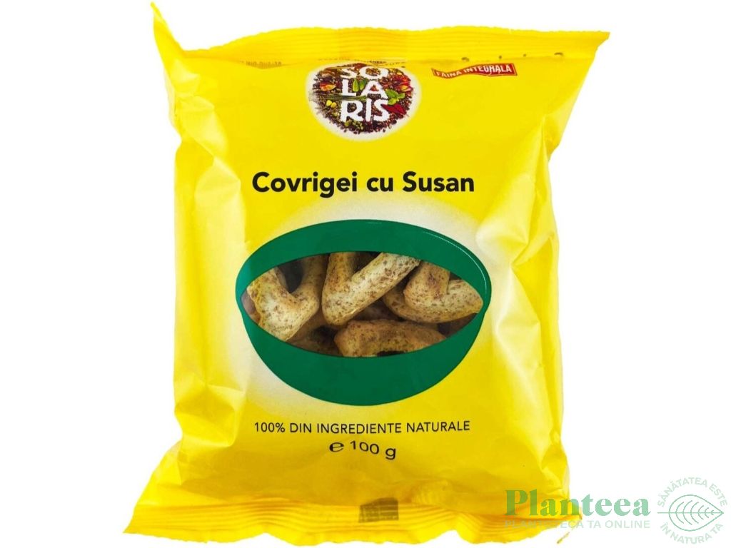 Covrigei integrali susan 100g - SOLARIS