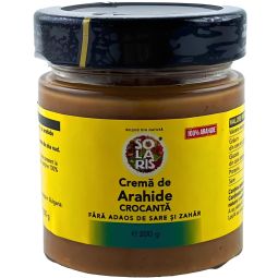 Crema arahide crocanta 200g - SOLARIS