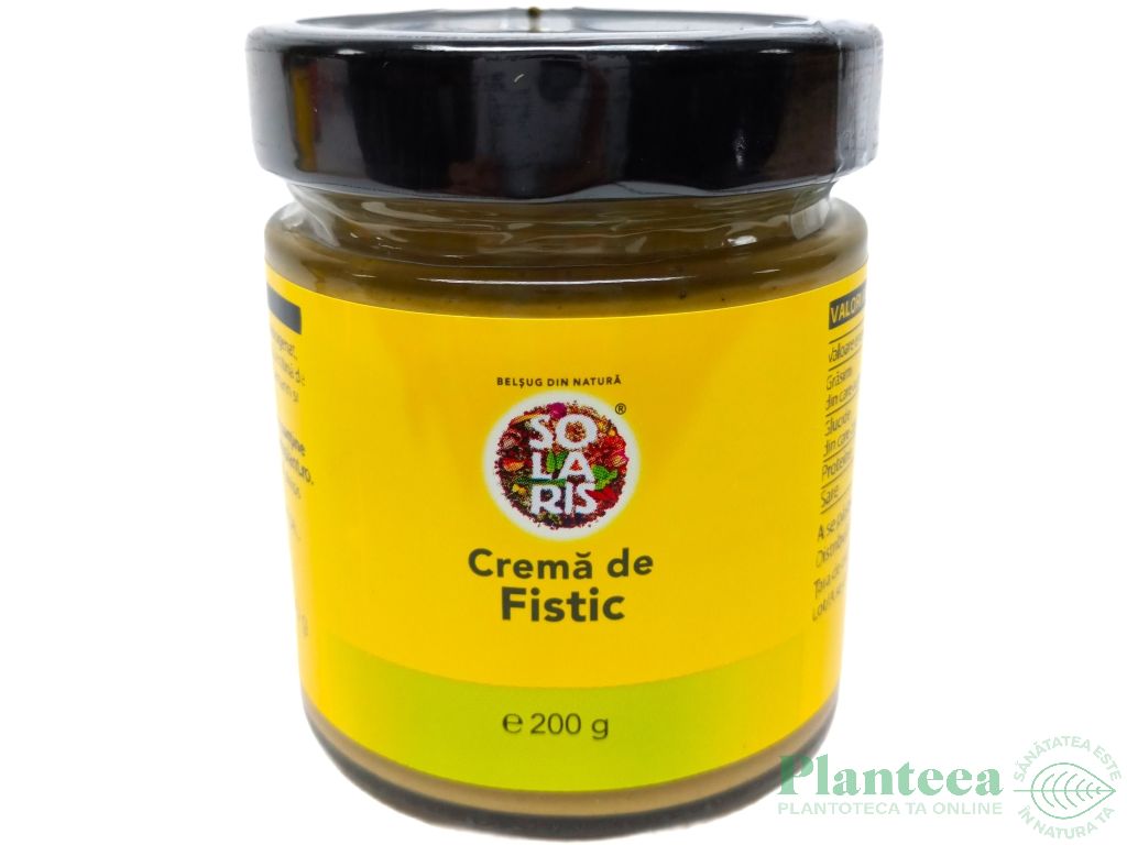 Crema tartinabila fistic 200g - SOLARIS