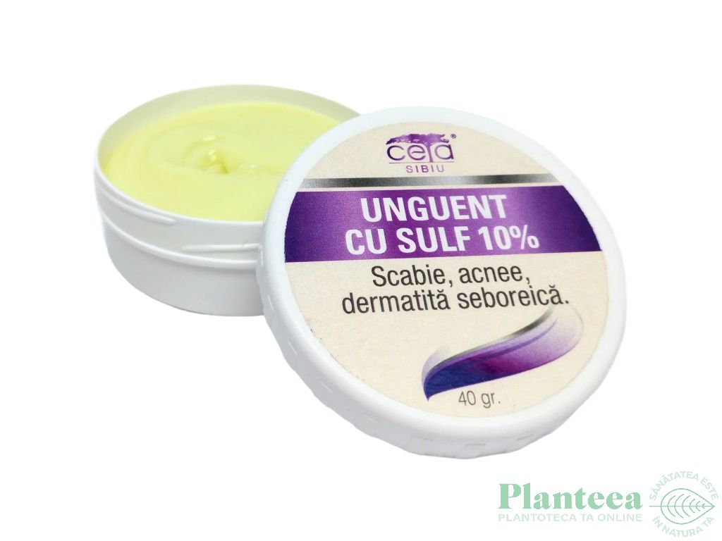 Unguent sulf 10% 40g - CETA SIBIU