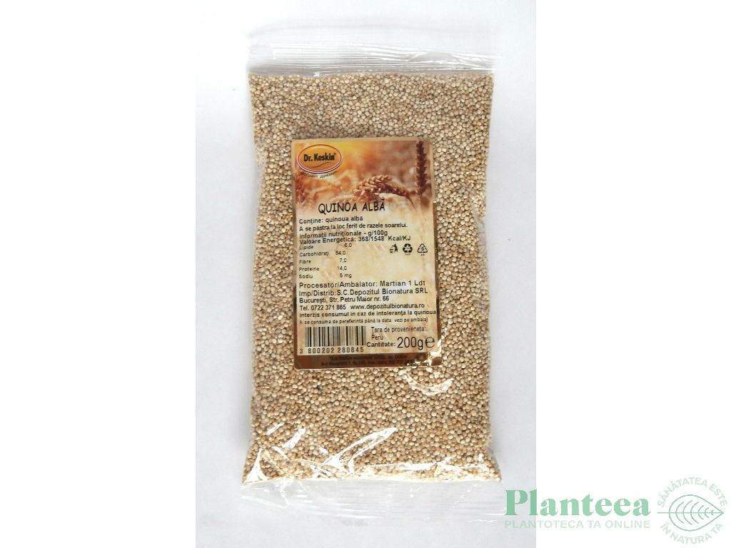 Quinoa alba boabe 200g - BIONATURA