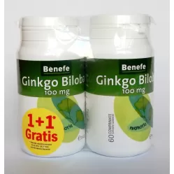 Ginkgo biloba 100mg 60cp - BENEFE