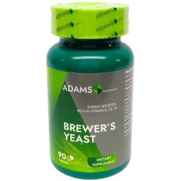 Drojdie bere [Brewer`s Yeast] 400mg 90cp - ADAMS SUPPLEMENTS